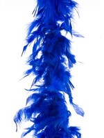 Party Planet Boa donkerblauw 2 m 45 gr
