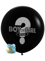 Party Planet 36" ballon Boy reveal