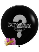Party Planet 36" ballon Girl reveal