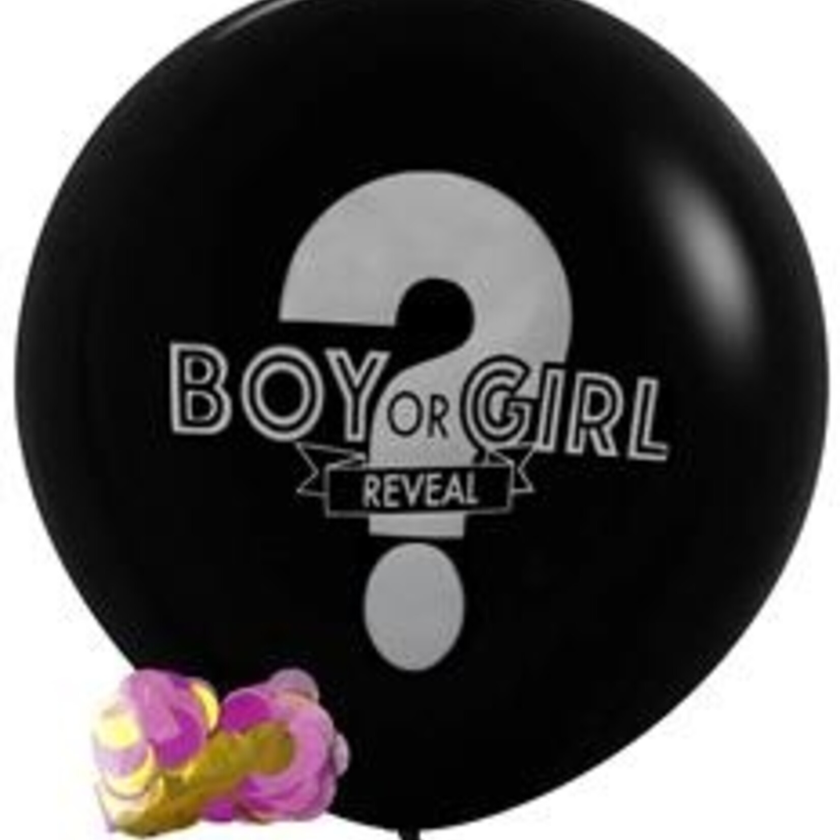 Party Planet 36" ballon Girl reveal