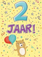 Party Planet Verjaardagskaart nr. 2