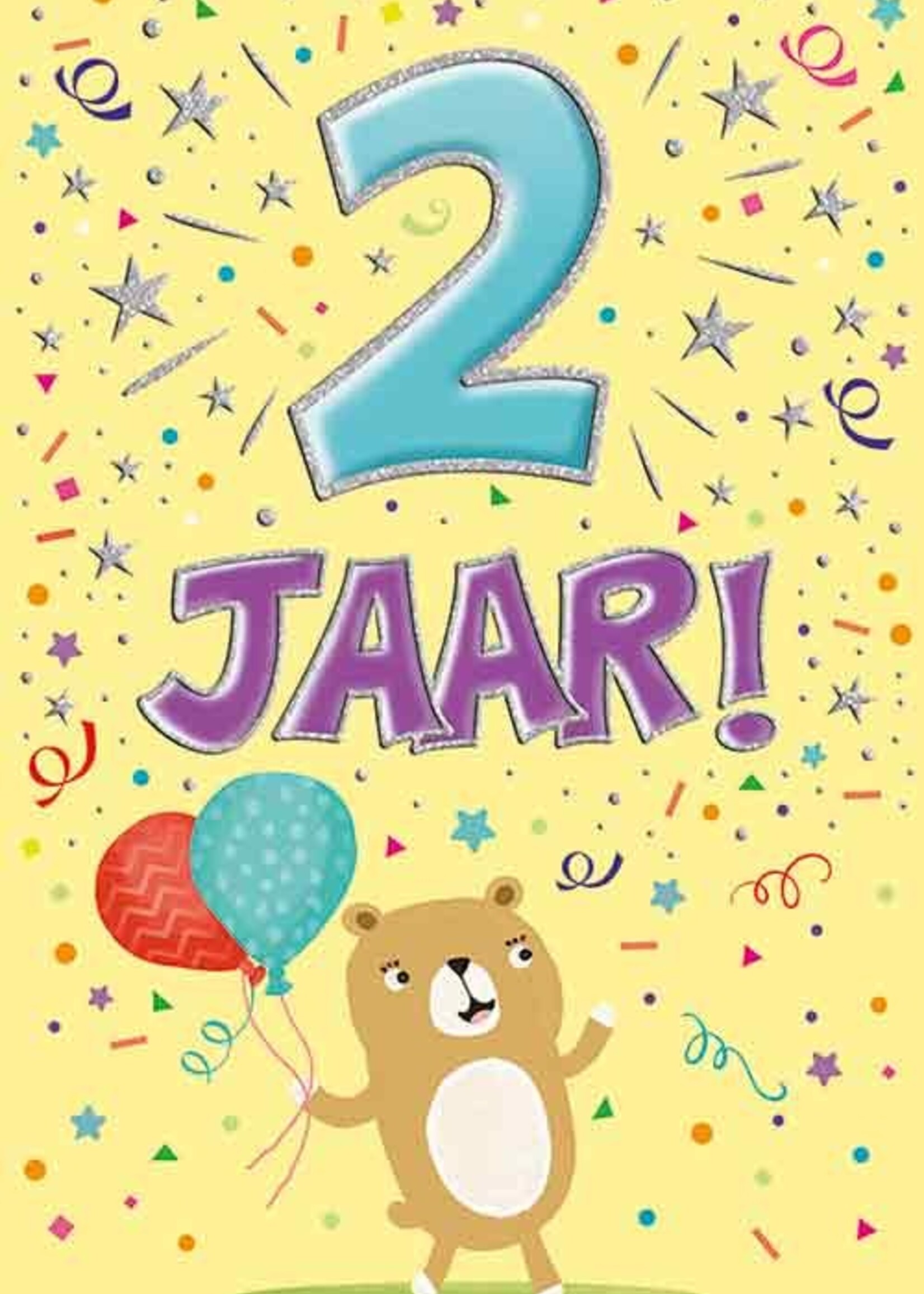 Party Planet Verjaardagskaart nr. 2