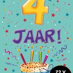 Party Planet Verjaardagskaart nr. 4