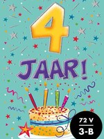 Party Planet Verjaardagskaart nr. 4