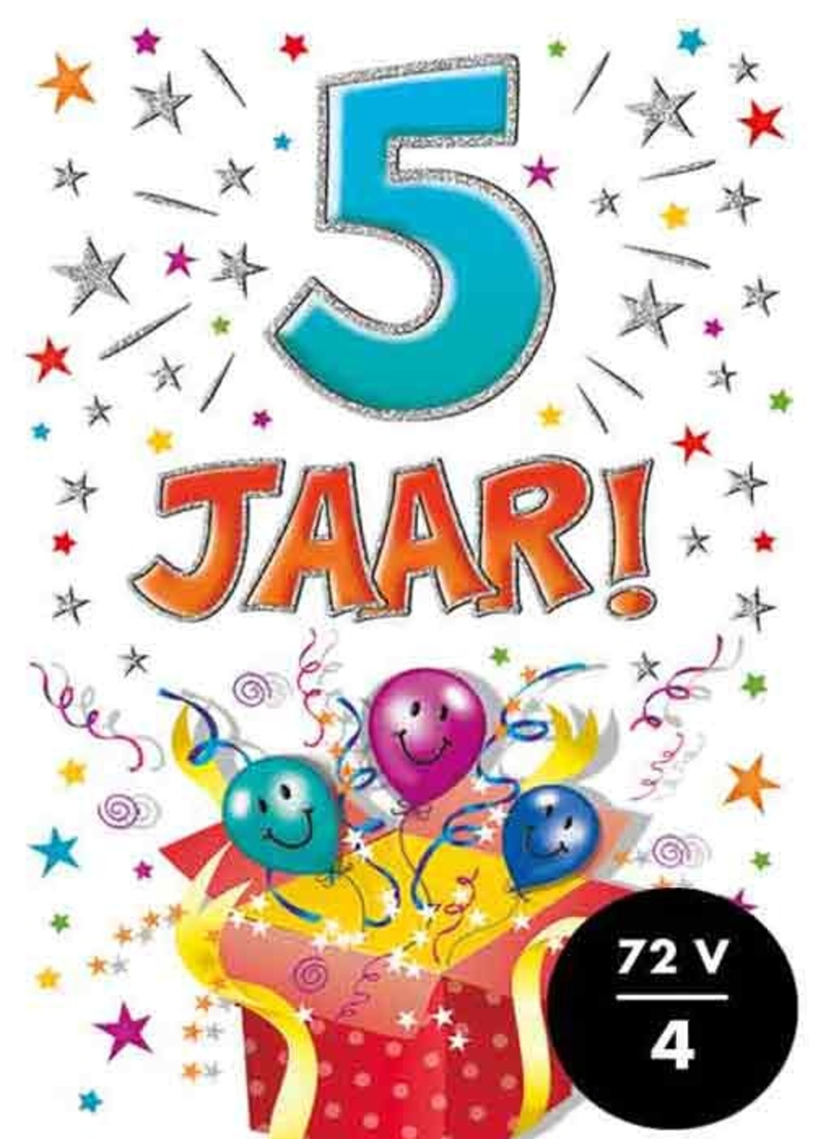 Party Planet Verjaardagskaart nr. 5
