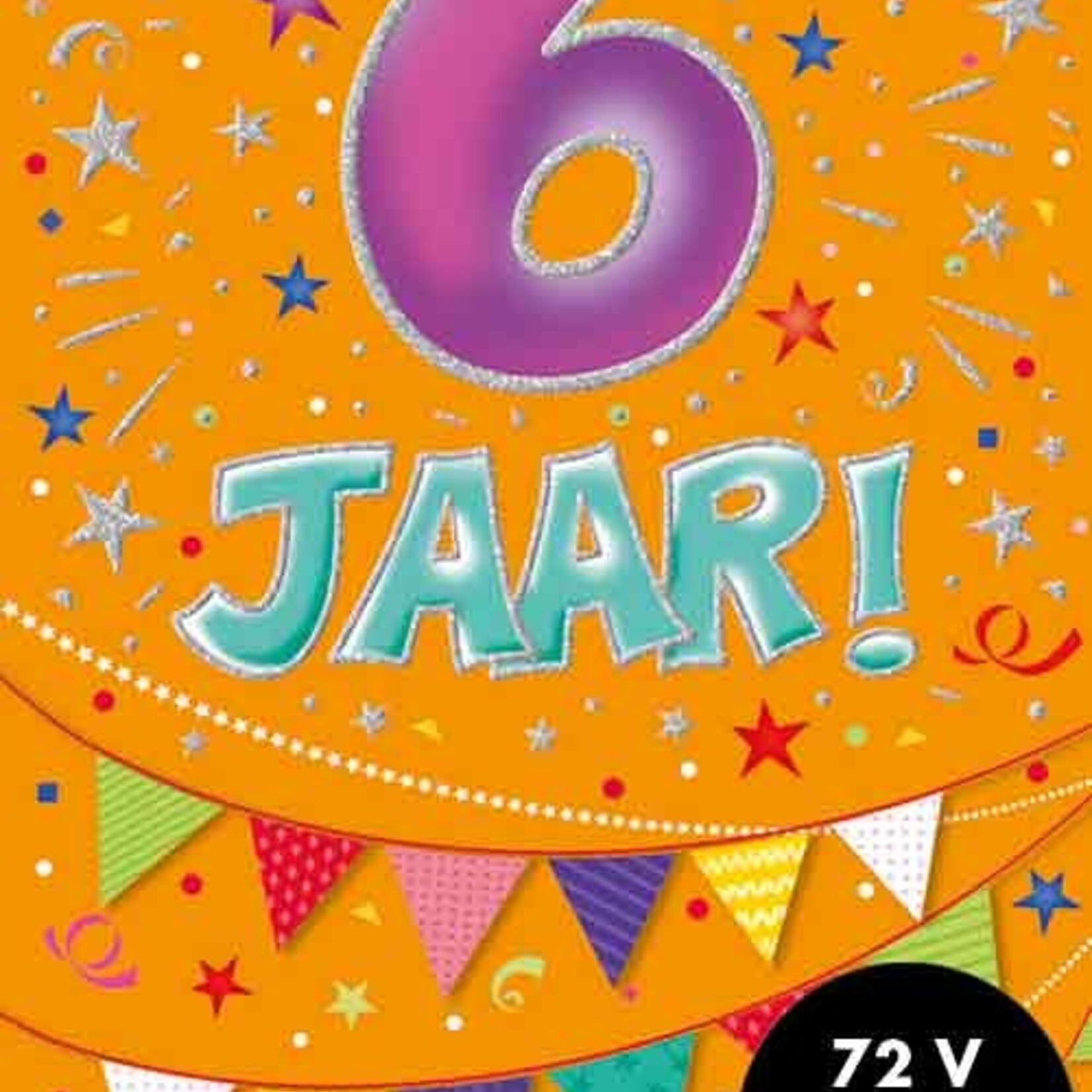 Party Planet Verjaardagskaart nr. 6