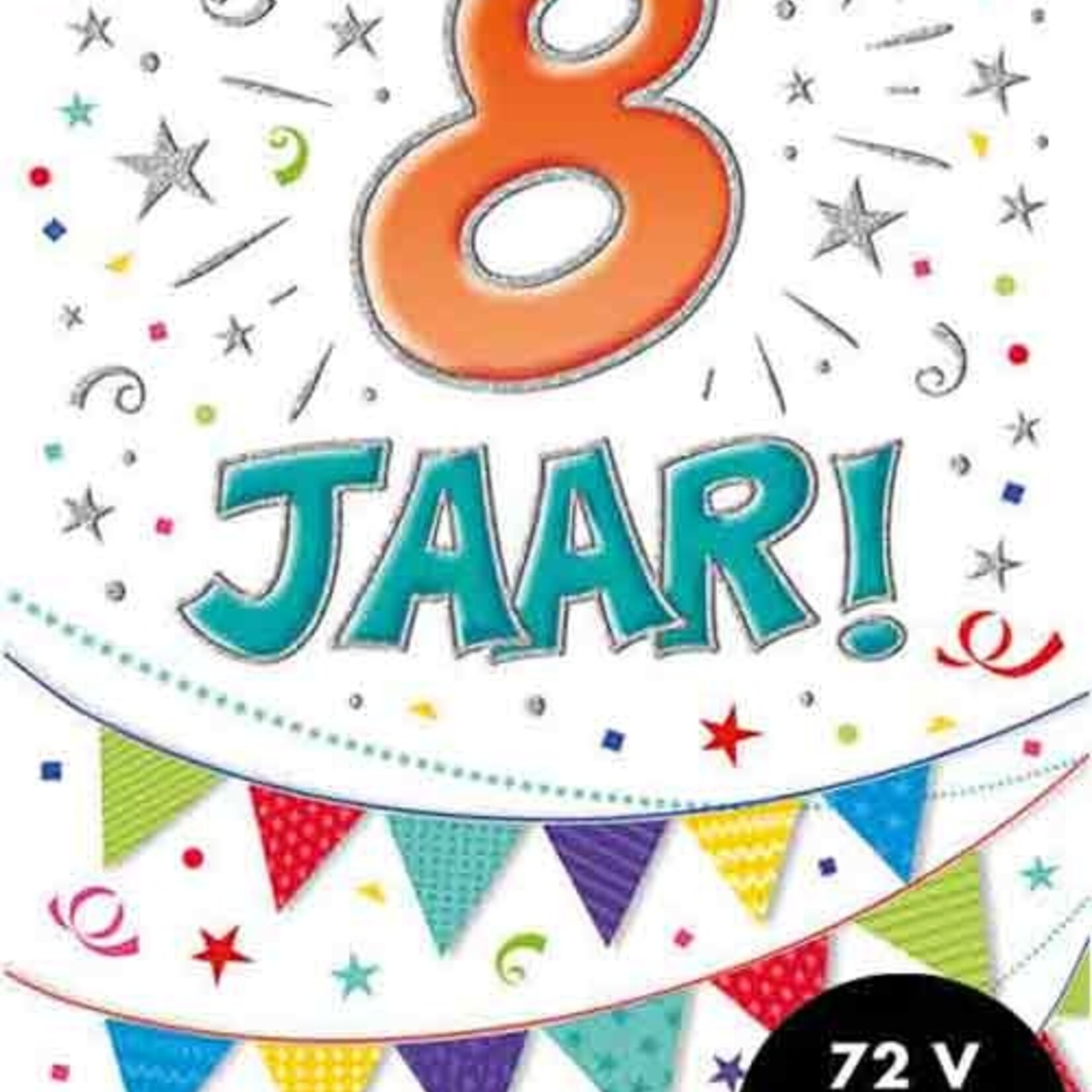 Party Planet Verjaardagskaart nr. 8
