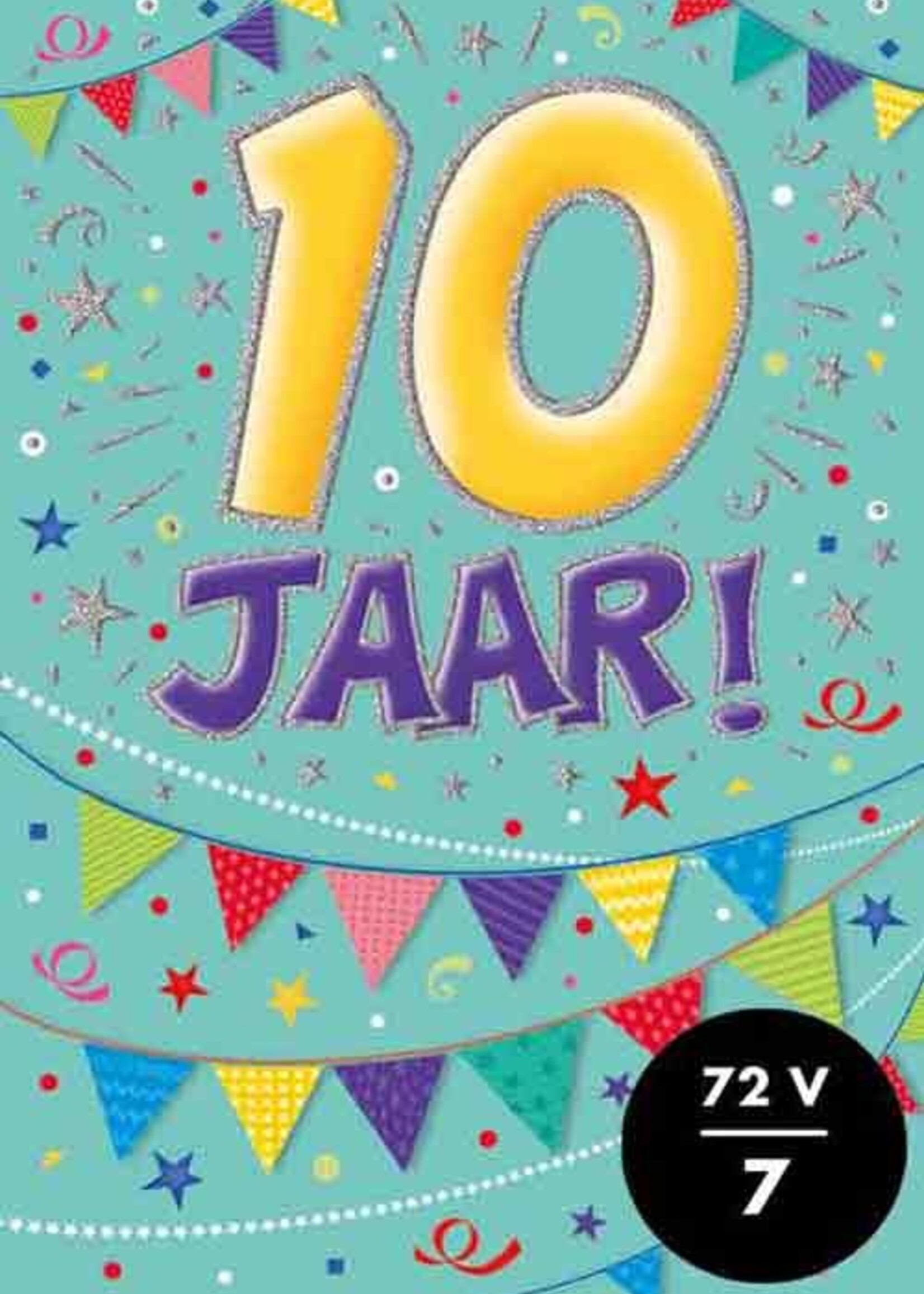 Party Planet Verjaardagskaart nr. 10
