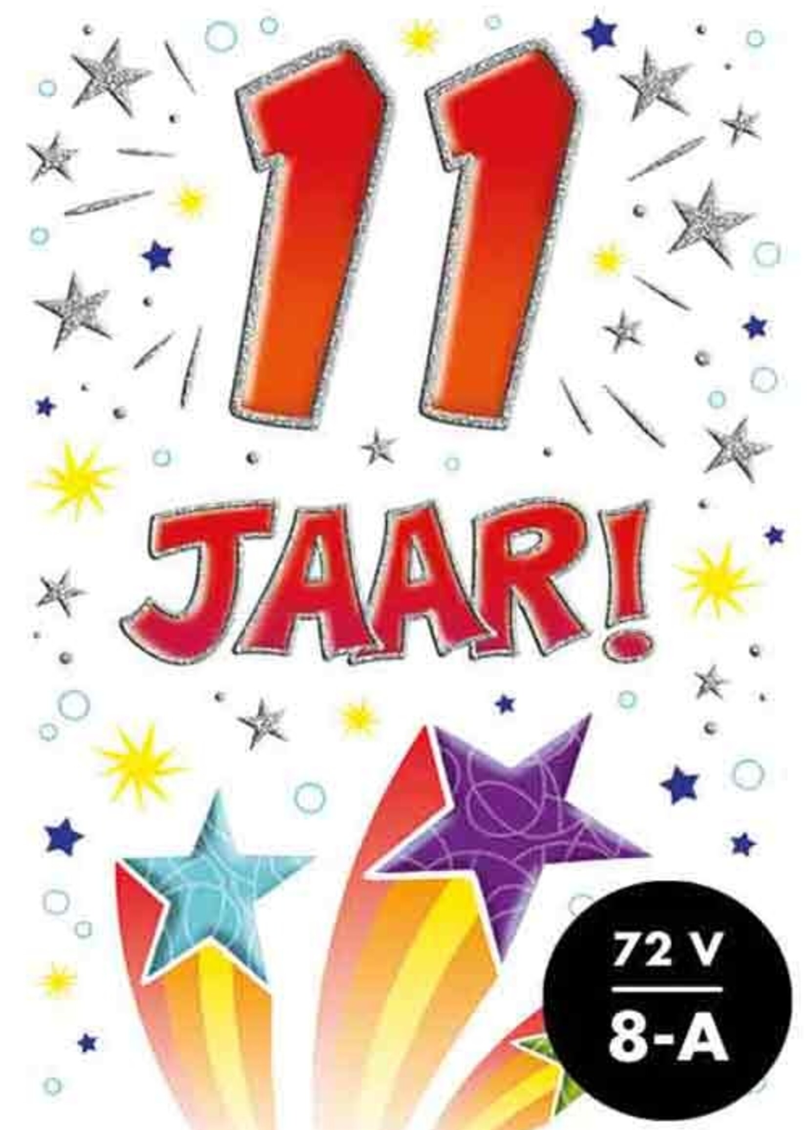 Party Planet Verjaardagskaart nr. 11