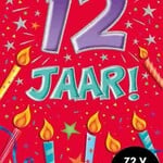 Party Planet Verjaardagskaart nr. 12