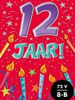 Party Planet Verjaardagskaart nr. 12