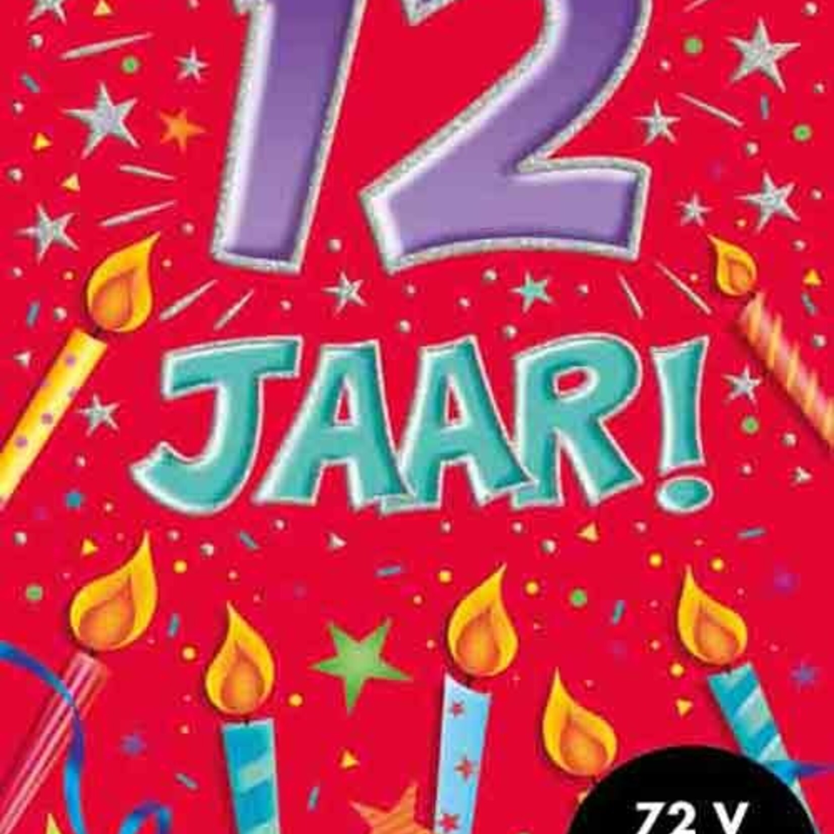 Party Planet Verjaardagskaart nr. 12