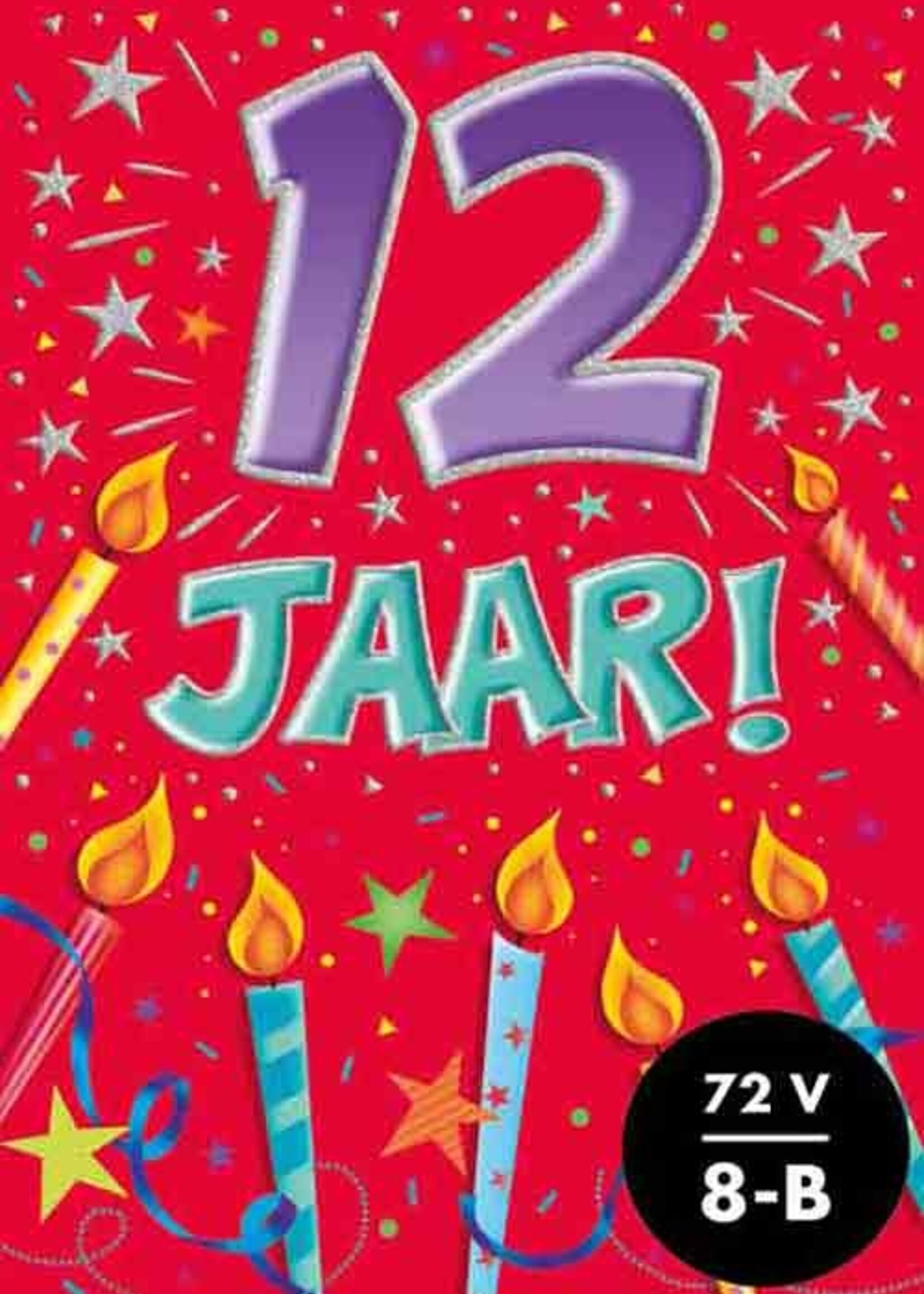 Party Planet Verjaardagskaart nr. 12