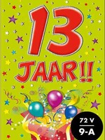 Party Planet Verjaardagskaart nr. 13