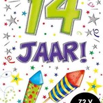 Party Planet Verjaardagskaart nr. 14