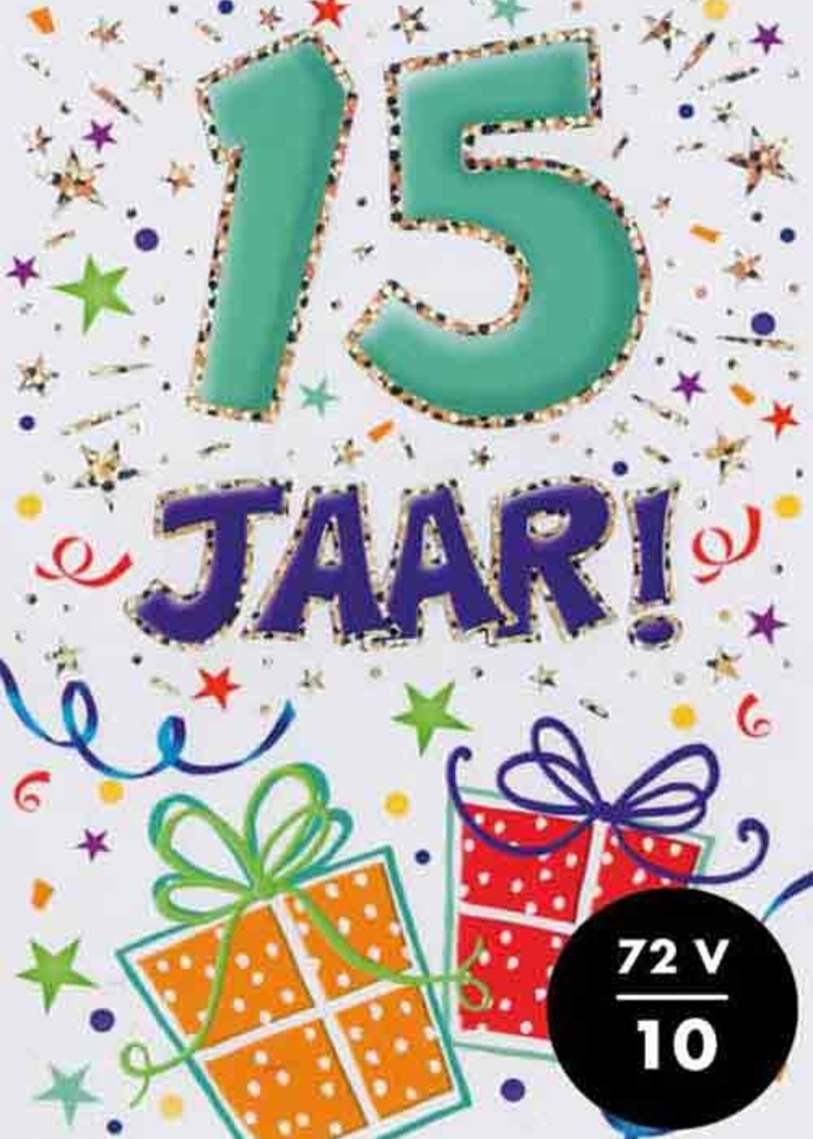 Party Planet Verjaardagskaart nr. 15