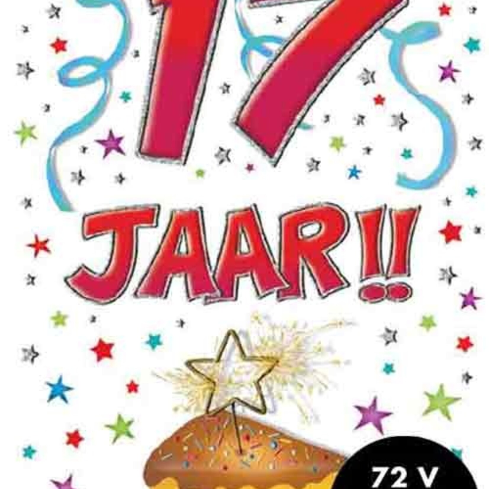 Party Planet Verjaardagskaart nr. 17