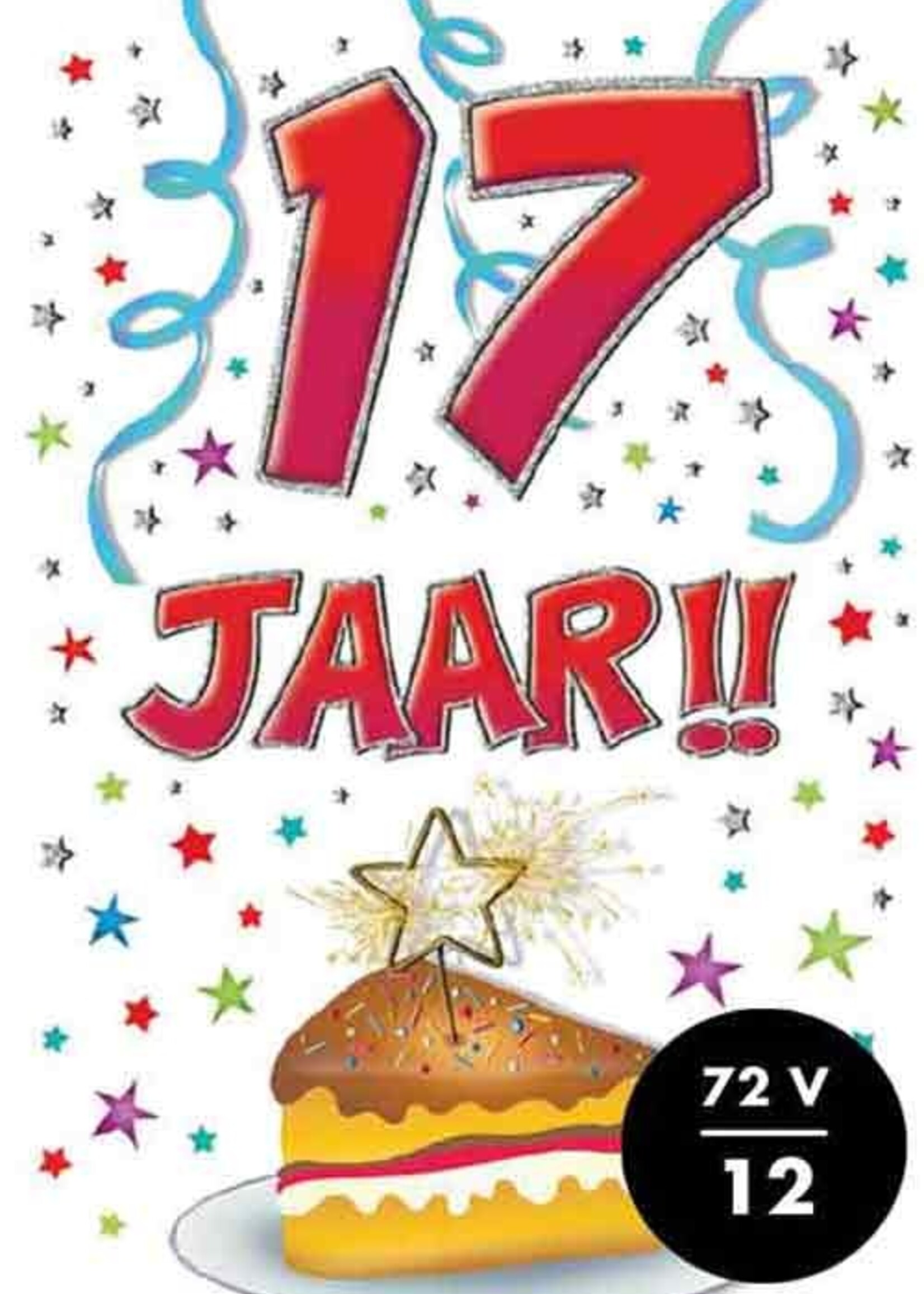 Party Planet Verjaardagskaart nr. 17