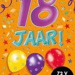Party Planet Verjaardagskaart nr. 18