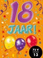 Party Planet Verjaardagskaart nr. 18
