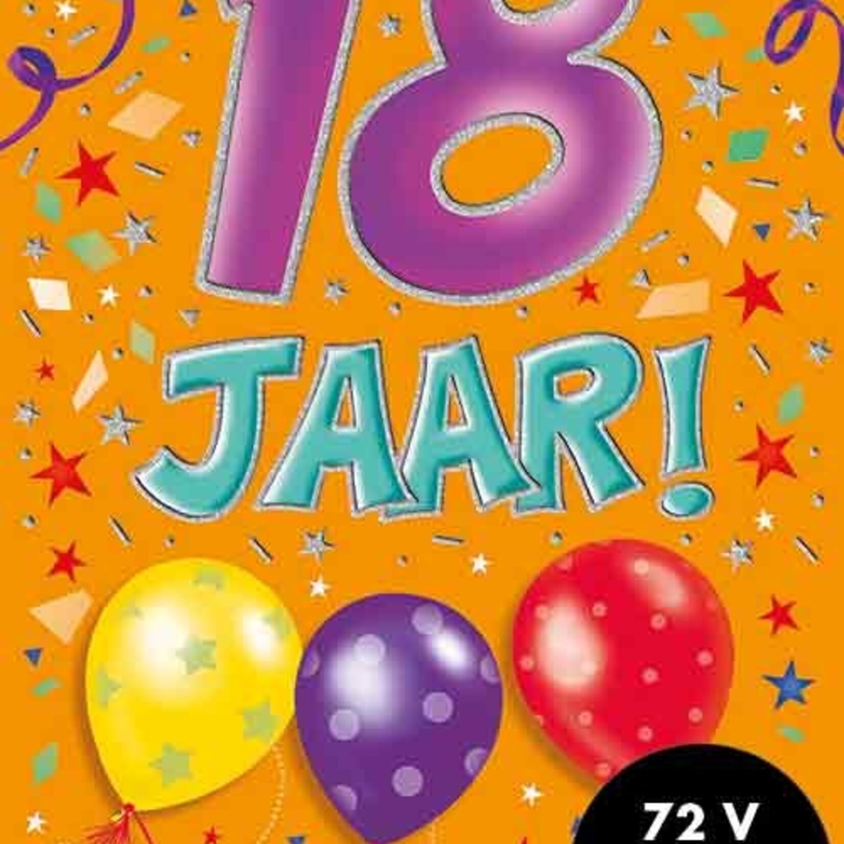 Party Planet Verjaardagskaart nr. 18