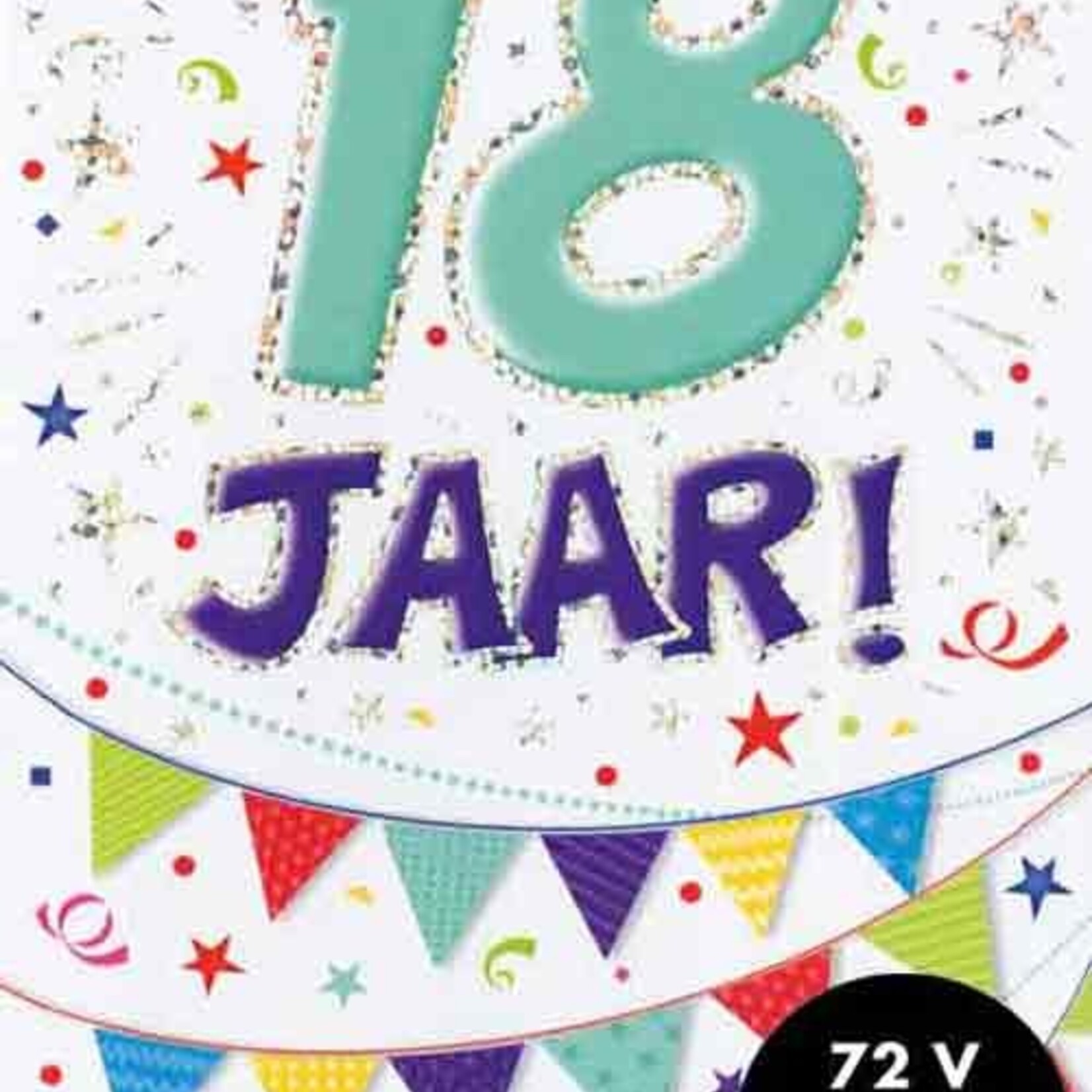 Party Planet Verjaardagskaart nr. 18