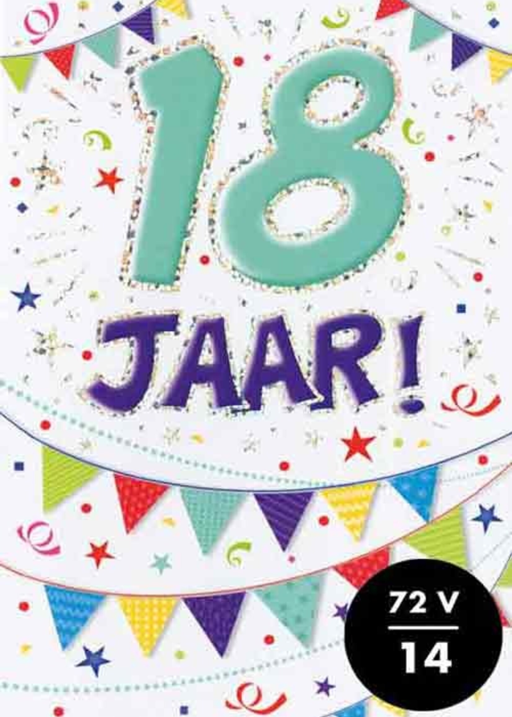 Party Planet Verjaardagskaart nr. 18