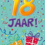 Party Planet Verjaardagskaart nr. 18