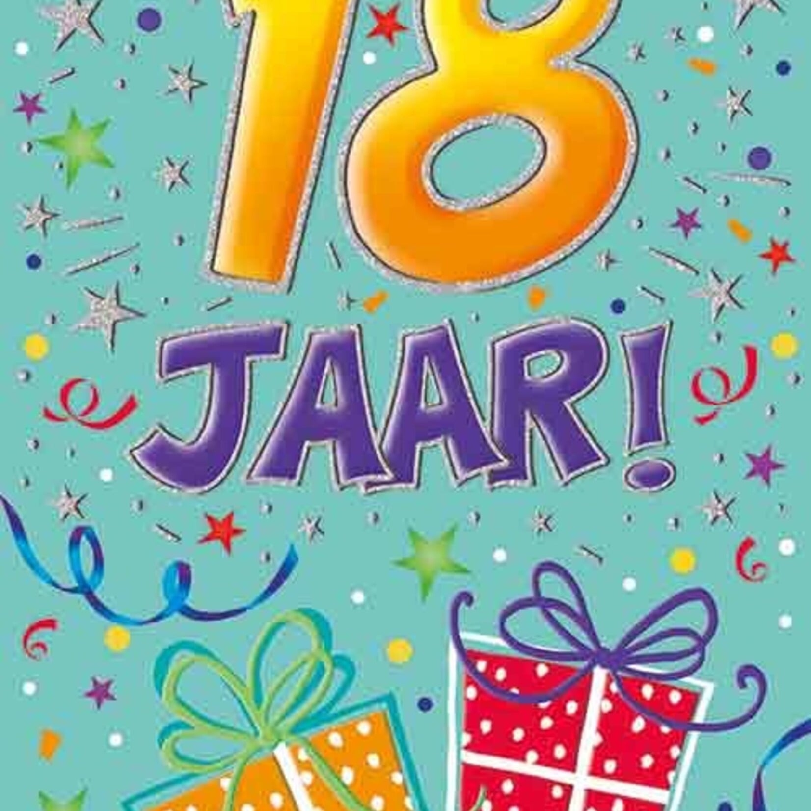 Party Planet Verjaardagskaart nr. 18