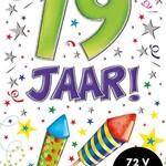Party Planet Verjaardagskaart nr. 19