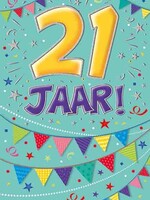 Party Planet Verjaardagskaart nr. 21
