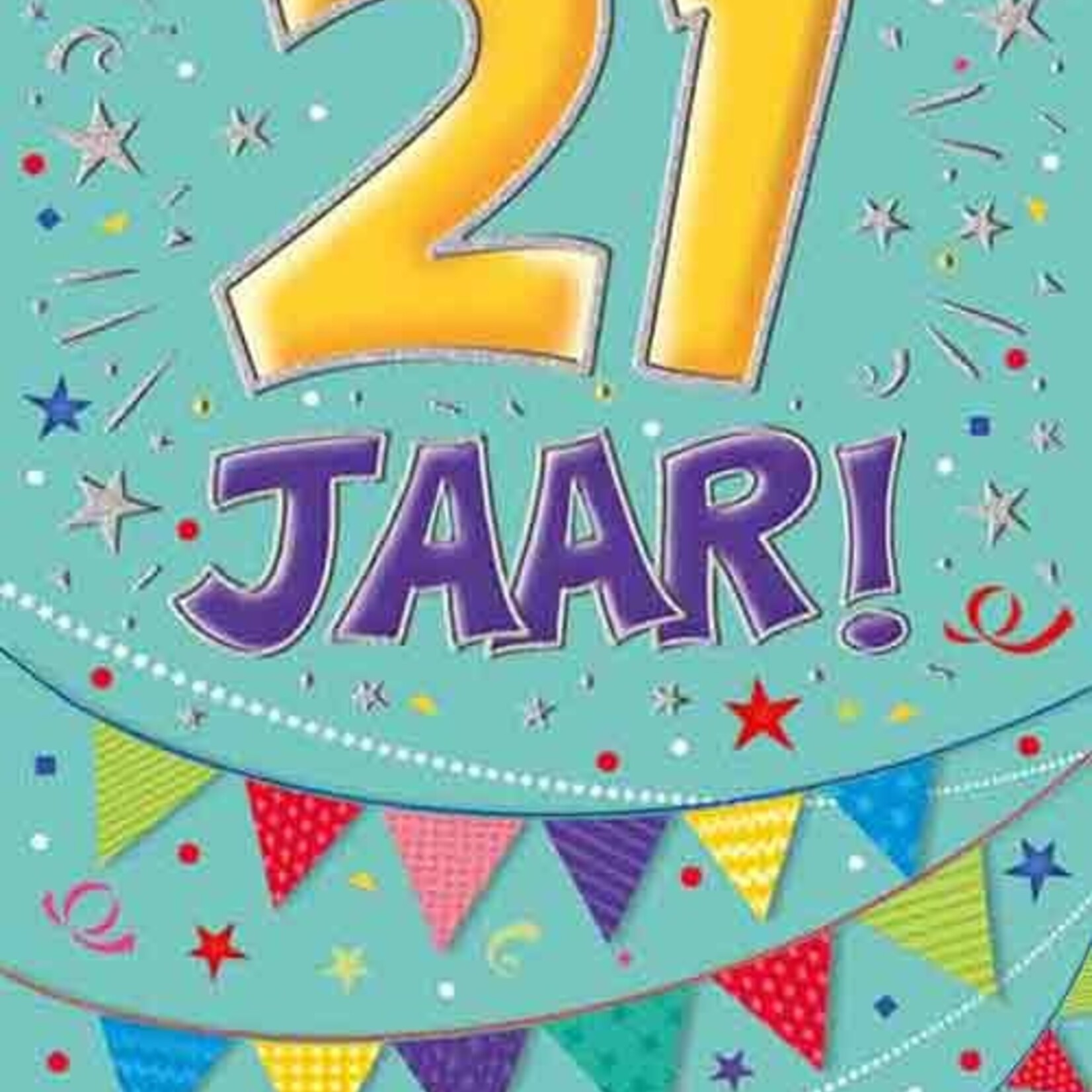 Party Planet Verjaardagskaart nr. 21