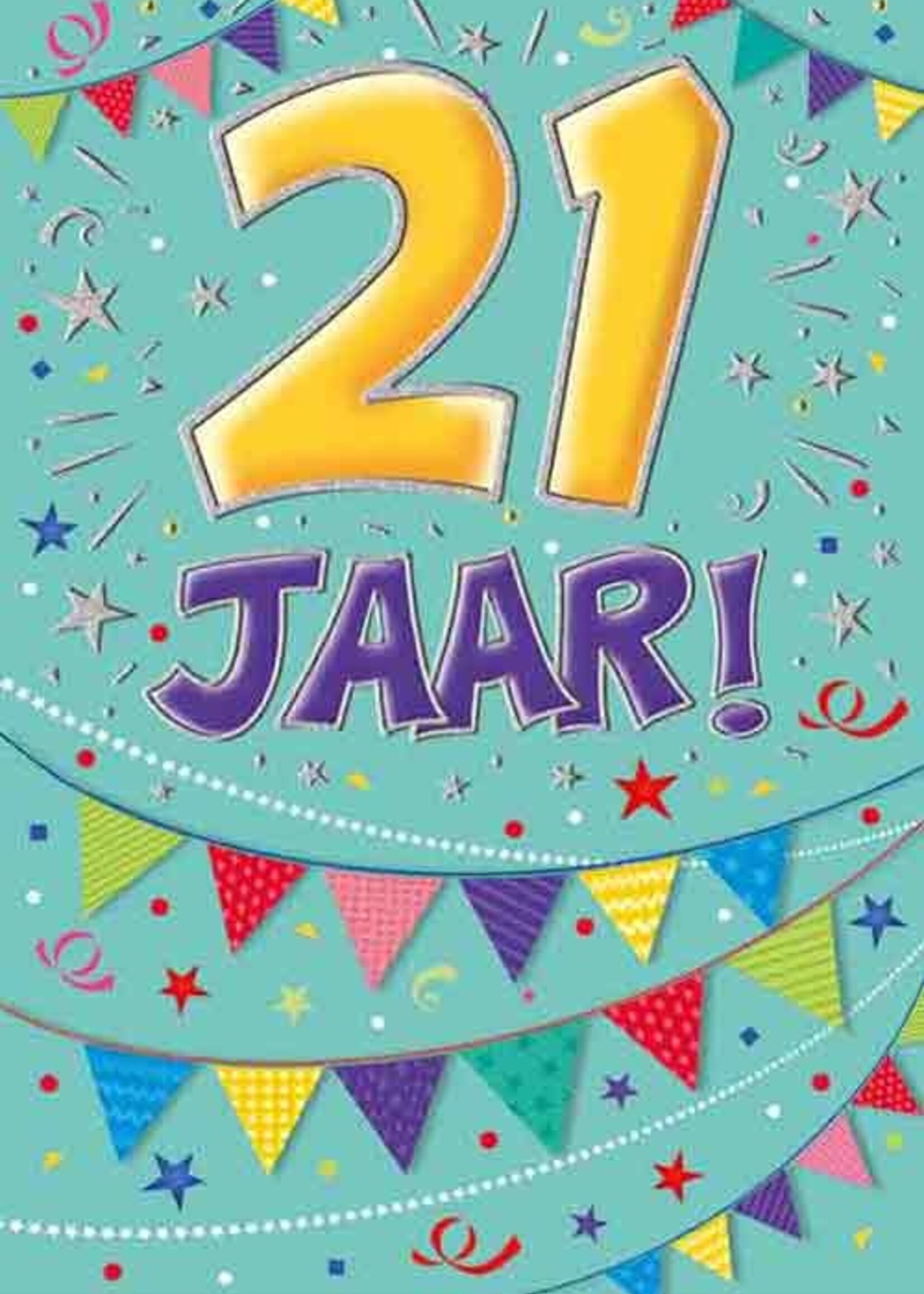 Party Planet Verjaardagskaart nr. 21