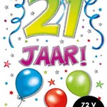 Party Planet Verjaardagskaart nr. 21