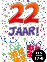 Party Planet Verjaardagskaart nr. 22