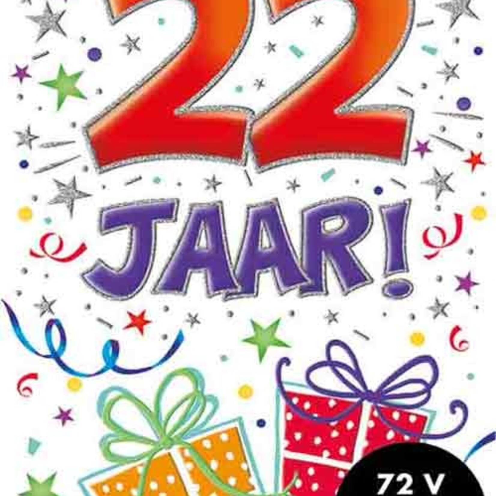 Party Planet Verjaardagskaart nr. 22