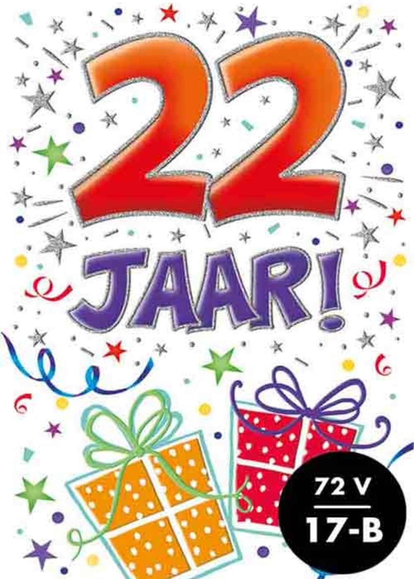 Party Planet Verjaardagskaart nr. 22