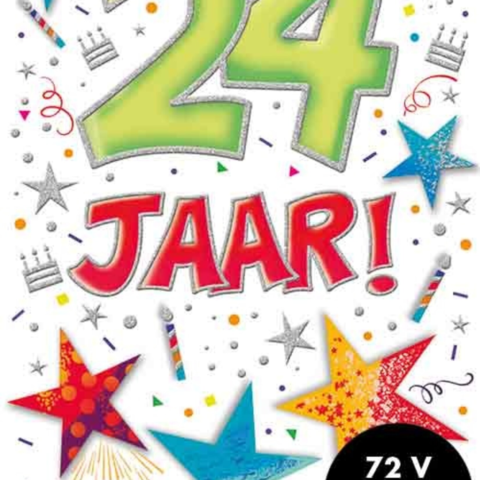 Party Planet Verjaardagskaart nr. 24