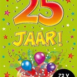 Party Planet Verjaardagskaart nr. 25