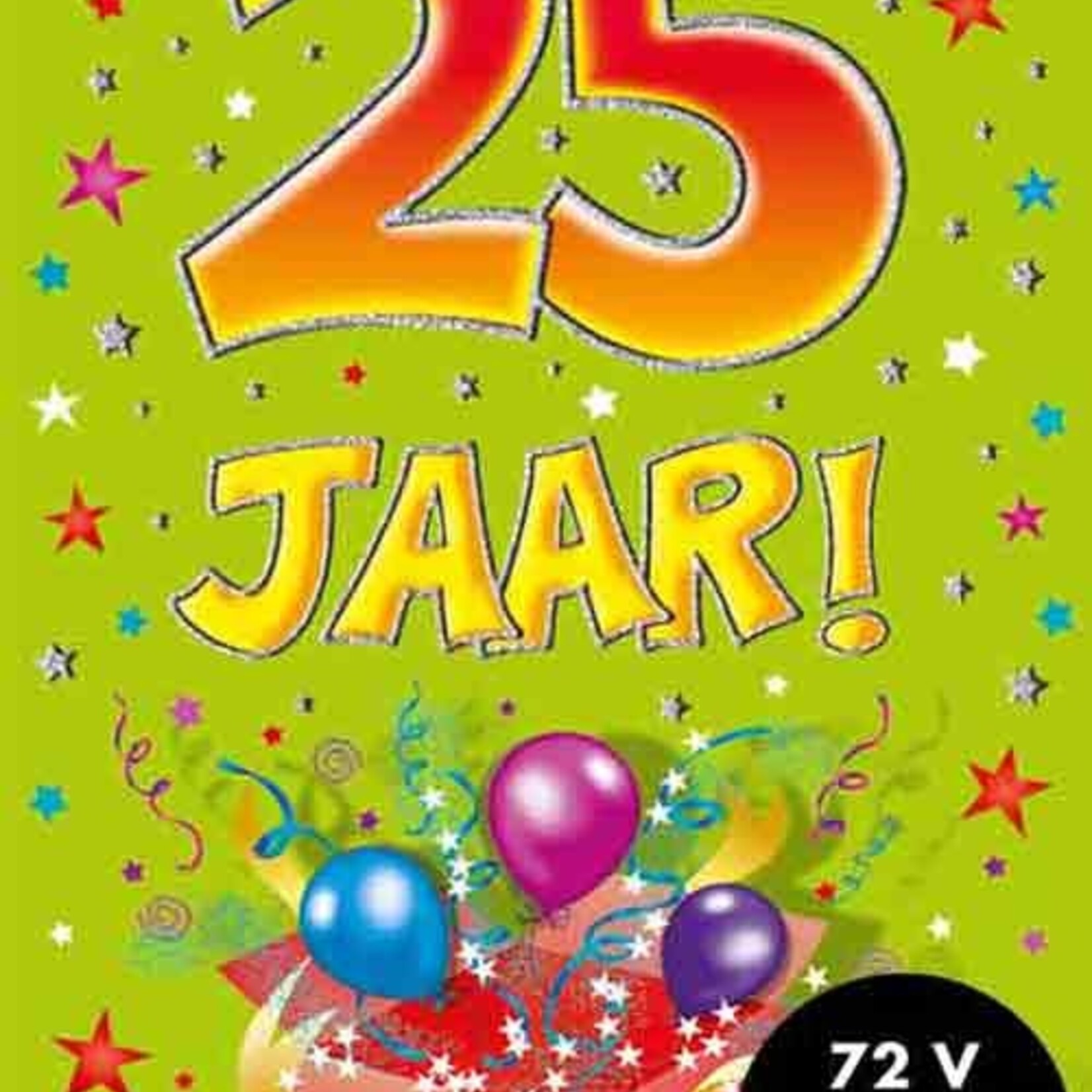 Party Planet Verjaardagskaart nr. 25