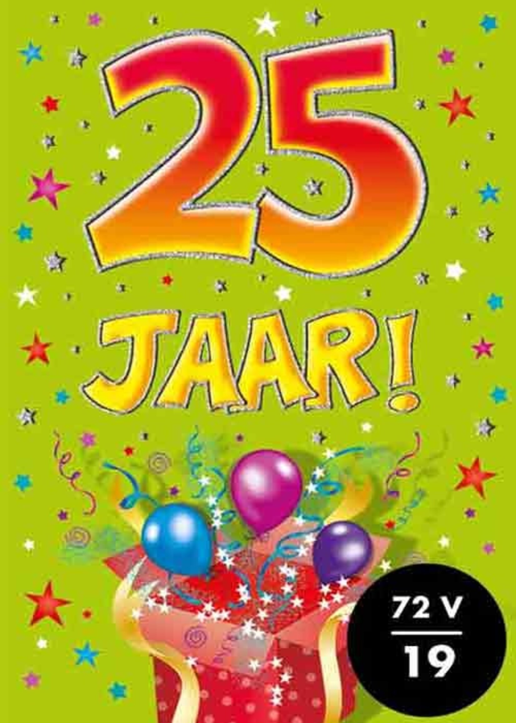 Party Planet Verjaardagskaart nr. 25