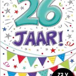 Party Planet Verjaardagskaart nr. 26