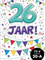 Party Planet Verjaardagskaart nr. 26