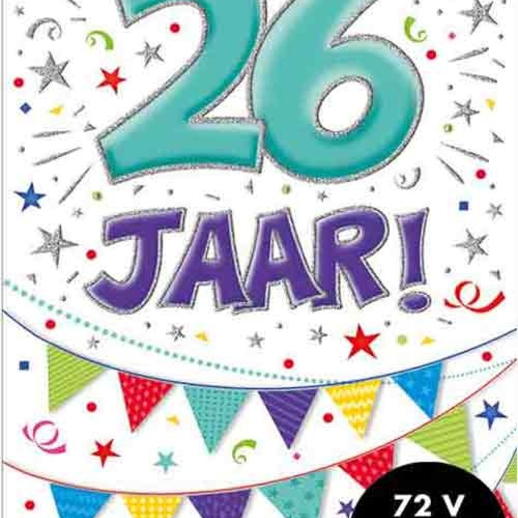 Party Planet Verjaardagskaart nr. 26