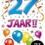 Party Planet Verjaardagskaart nr. 27