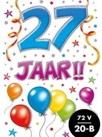Party Planet Verjaardagskaart nr. 27