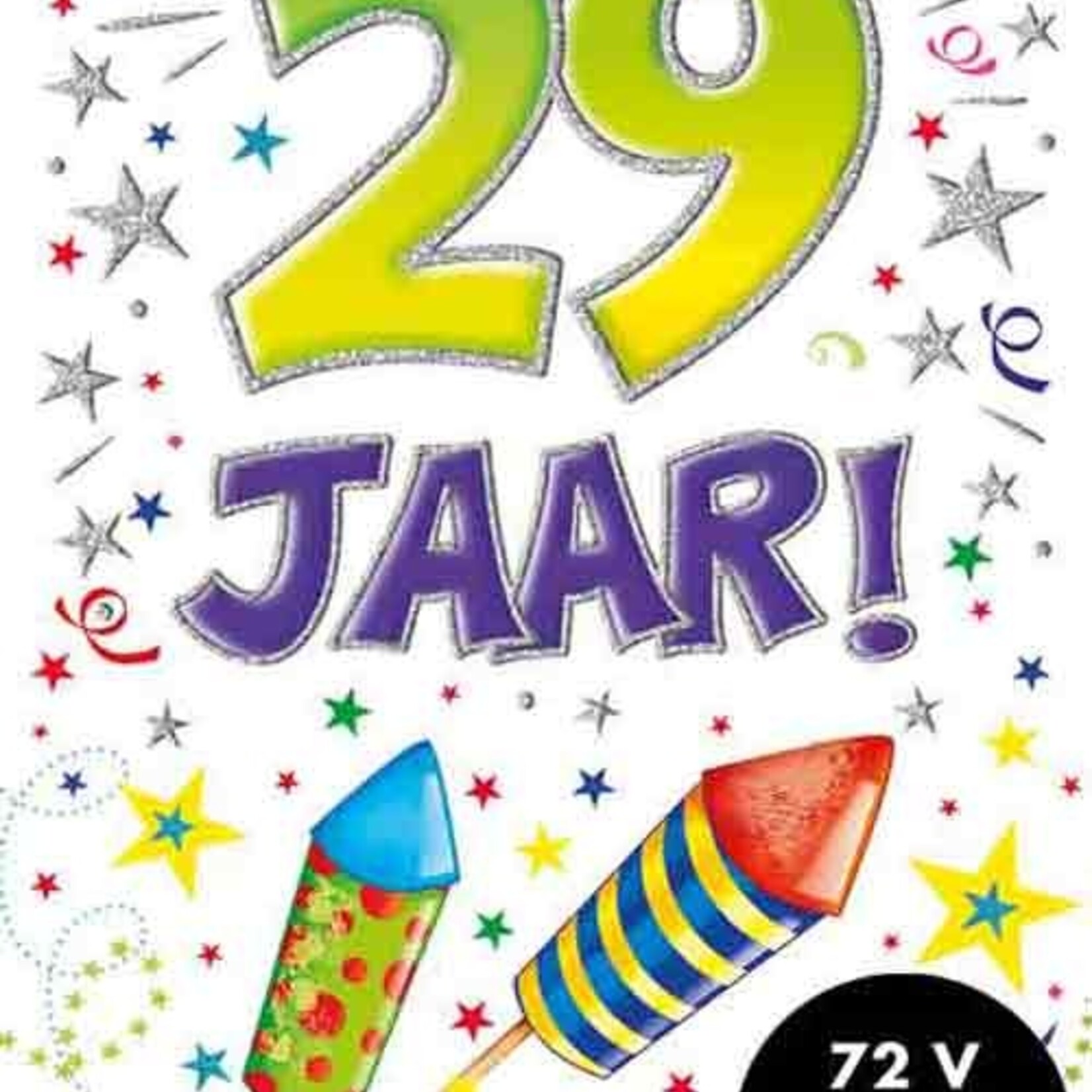 Party Planet Verjaardagskaart nr. 29