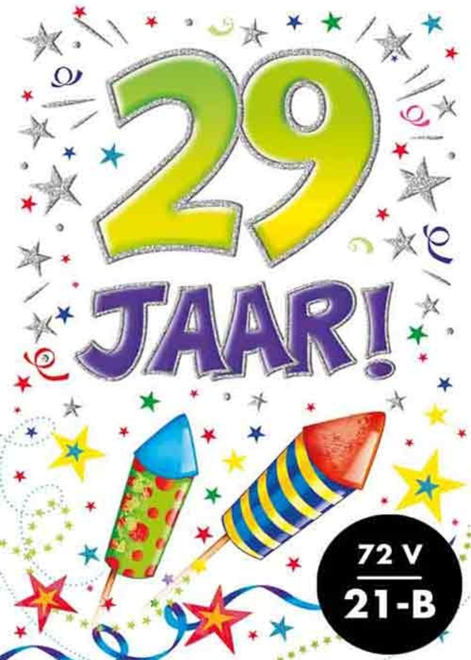 Party Planet Verjaardagskaart nr. 29