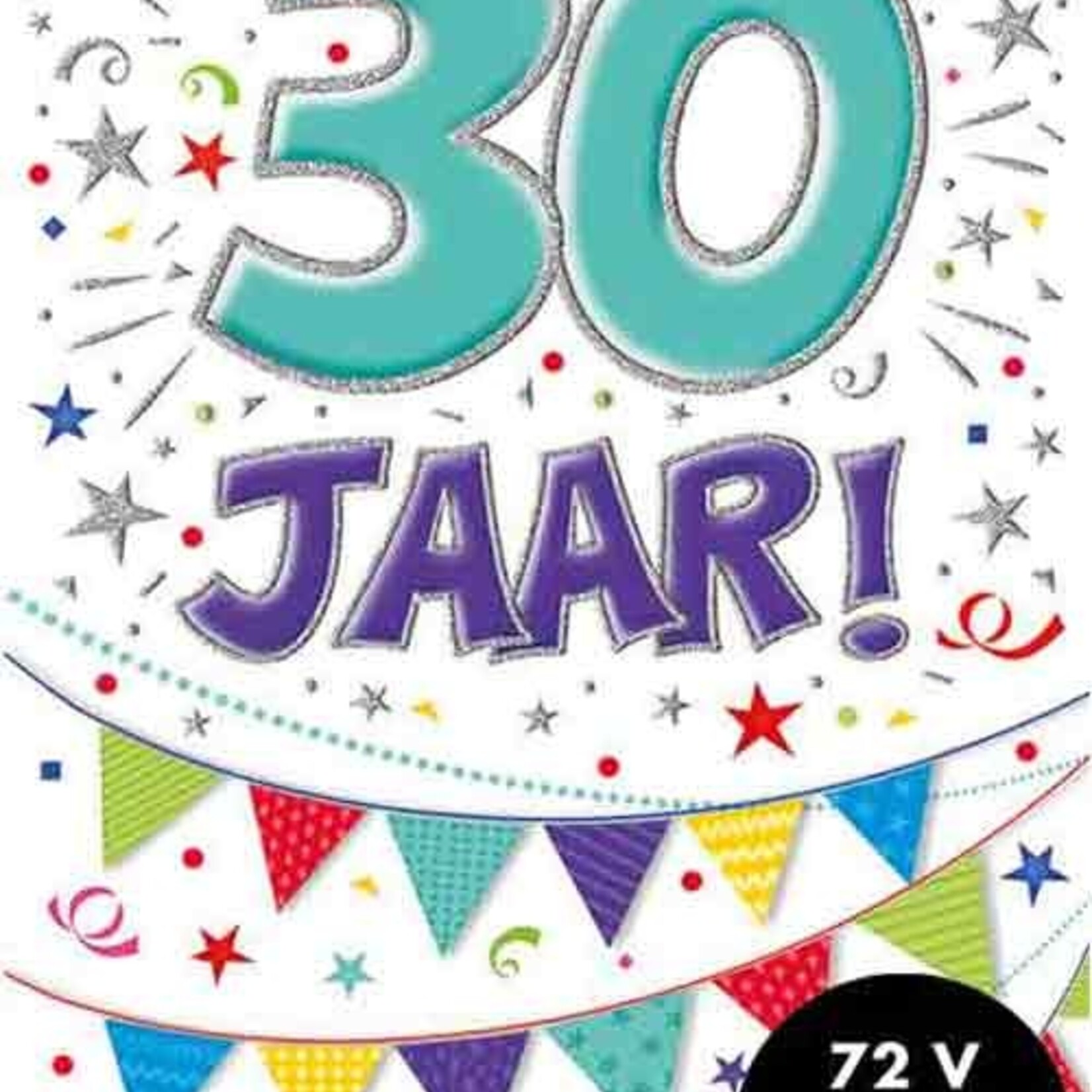 Party Planet Verjaardagskaart nr.  30