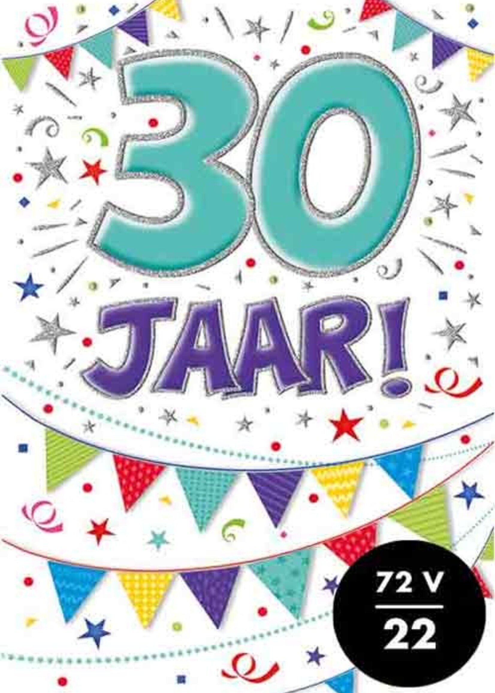 Party Planet Verjaardagskaart nr.  30